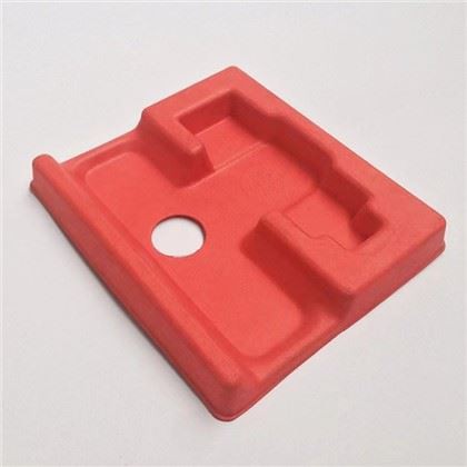 Clamshell de fibra de polpa modelada per a cosmètics